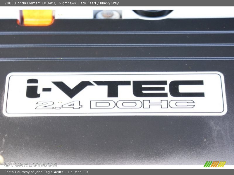 Nighthawk Black Pearl / Black/Gray 2005 Honda Element EX AWD
