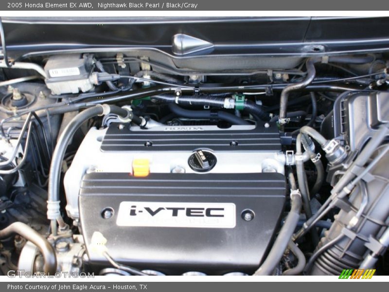 Nighthawk Black Pearl / Black/Gray 2005 Honda Element EX AWD
