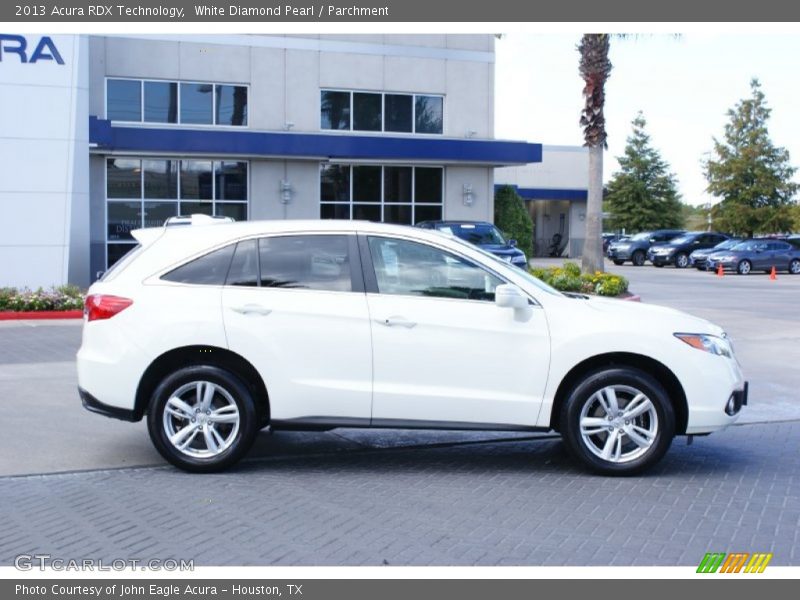 White Diamond Pearl / Parchment 2013 Acura RDX Technology