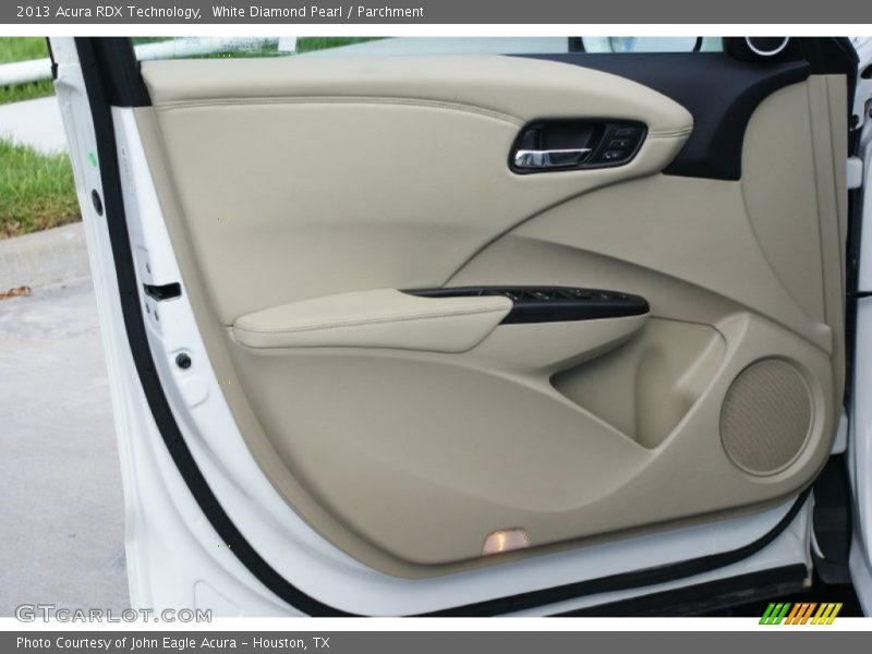 White Diamond Pearl / Parchment 2013 Acura RDX Technology