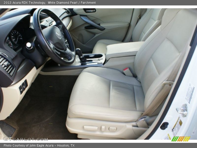White Diamond Pearl / Parchment 2013 Acura RDX Technology