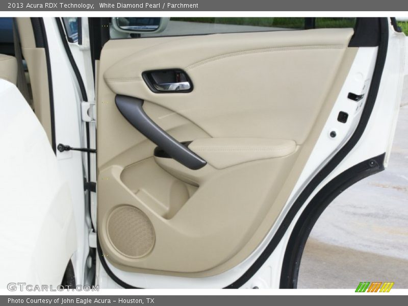 White Diamond Pearl / Parchment 2013 Acura RDX Technology