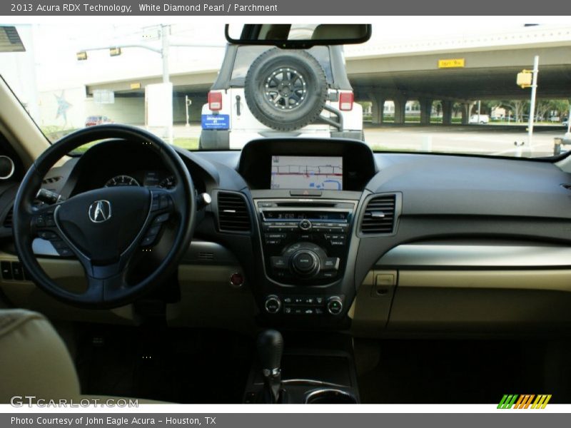 White Diamond Pearl / Parchment 2013 Acura RDX Technology