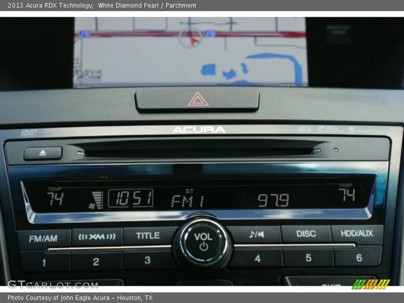 White Diamond Pearl / Parchment 2013 Acura RDX Technology