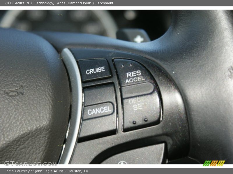 White Diamond Pearl / Parchment 2013 Acura RDX Technology
