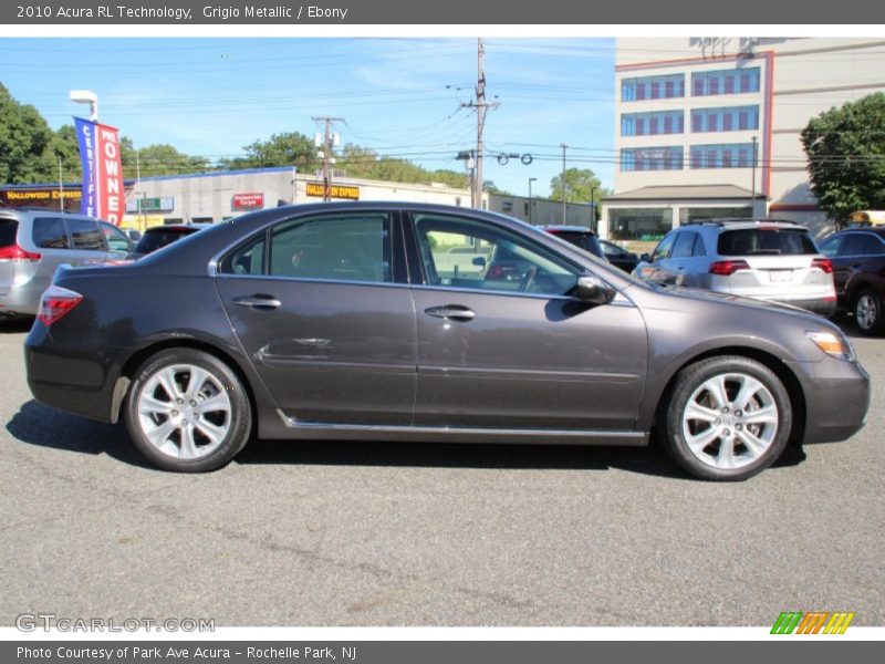 Grigio Metallic / Ebony 2010 Acura RL Technology
