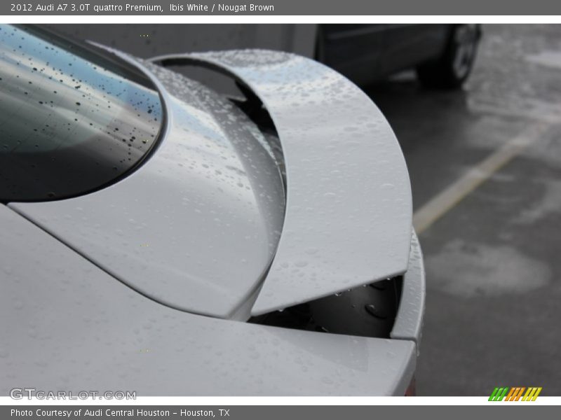 Ibis White / Nougat Brown 2012 Audi A7 3.0T quattro Premium