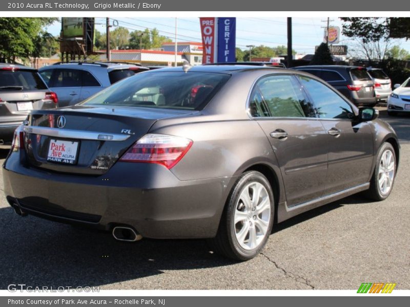 Grigio Metallic / Ebony 2010 Acura RL Technology