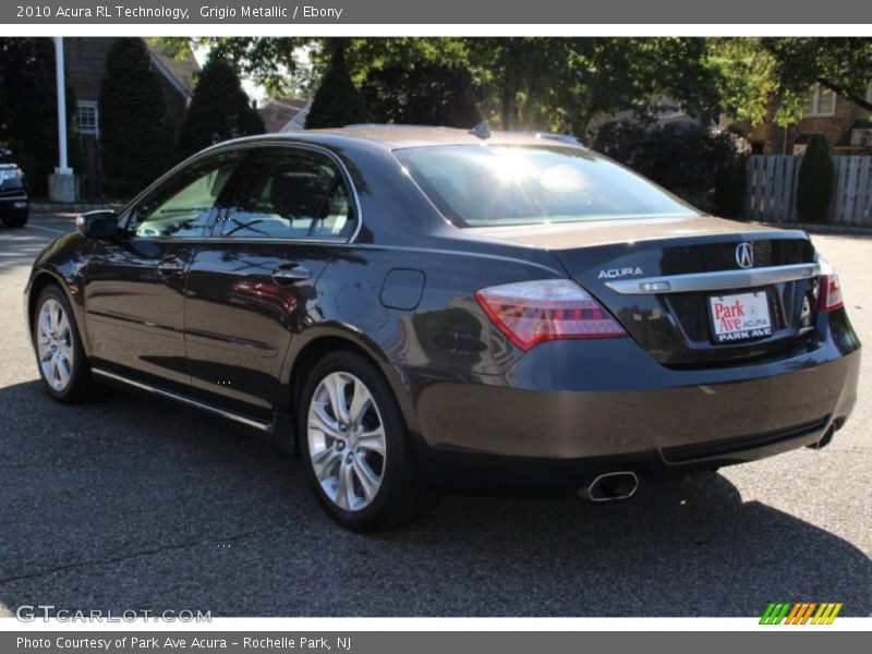 Grigio Metallic / Ebony 2010 Acura RL Technology