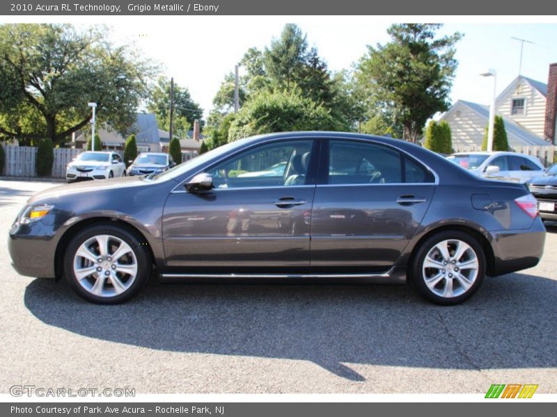Grigio Metallic / Ebony 2010 Acura RL Technology