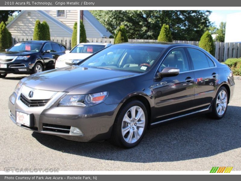 Grigio Metallic / Ebony 2010 Acura RL Technology