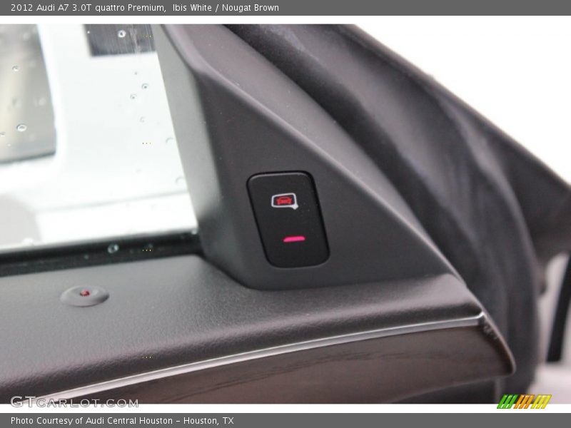 Ibis White / Nougat Brown 2012 Audi A7 3.0T quattro Premium