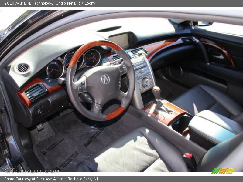 Grigio Metallic / Ebony 2010 Acura RL Technology