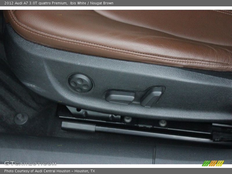 Ibis White / Nougat Brown 2012 Audi A7 3.0T quattro Premium