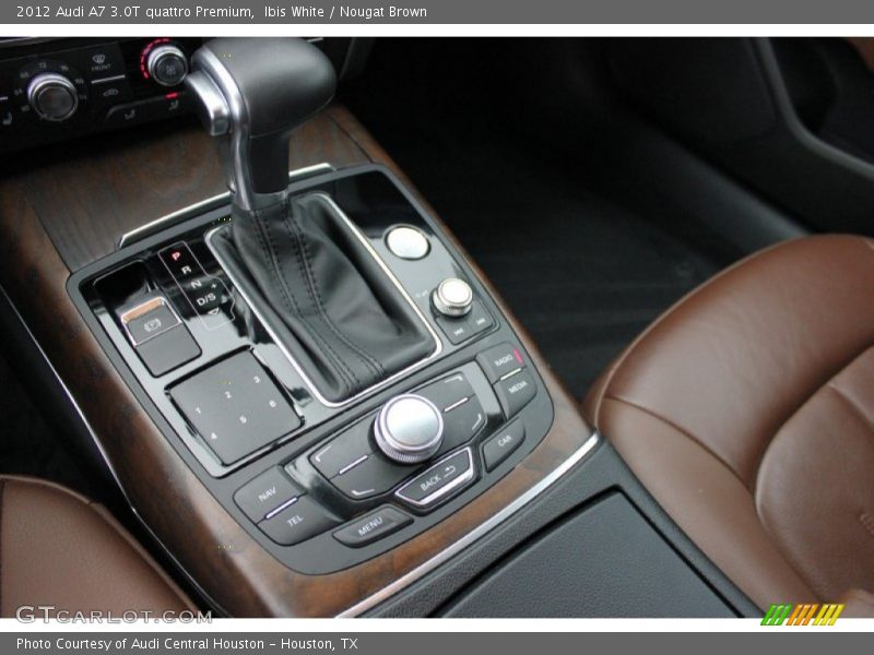 Ibis White / Nougat Brown 2012 Audi A7 3.0T quattro Premium