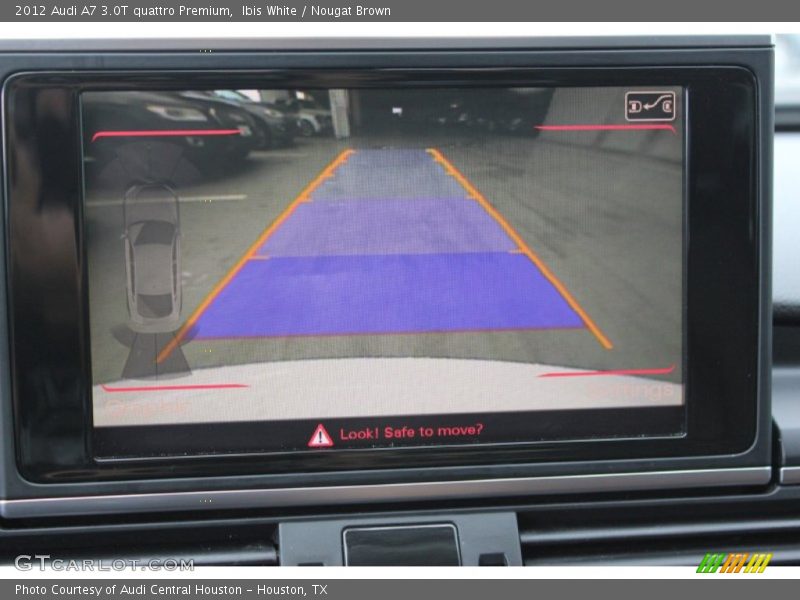 Ibis White / Nougat Brown 2012 Audi A7 3.0T quattro Premium