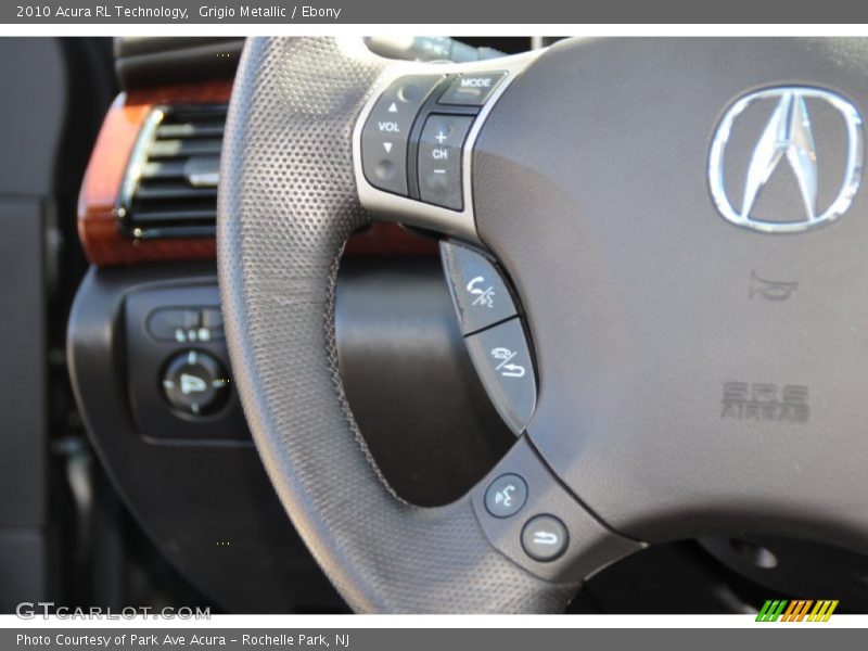 Grigio Metallic / Ebony 2010 Acura RL Technology