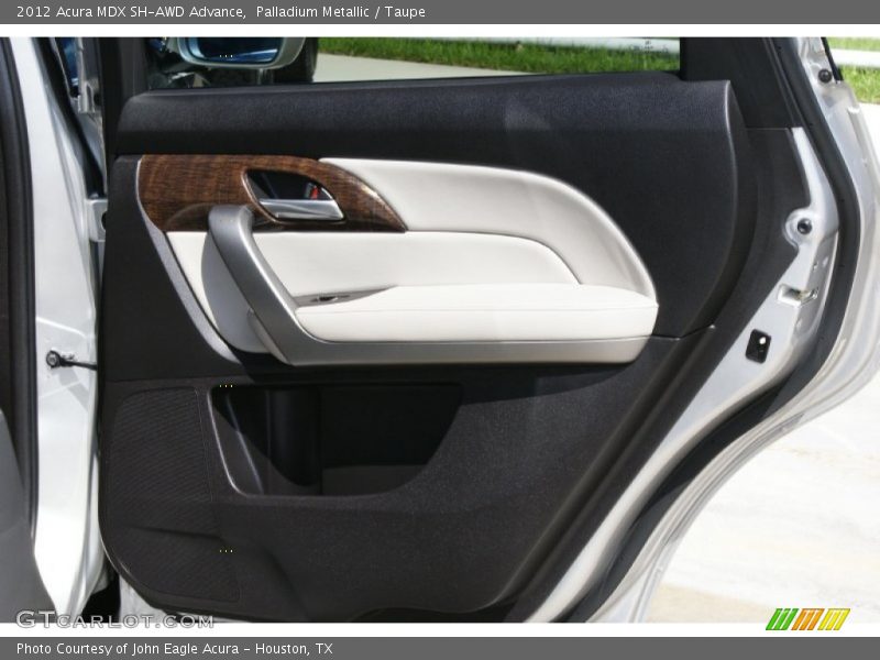 Palladium Metallic / Taupe 2012 Acura MDX SH-AWD Advance