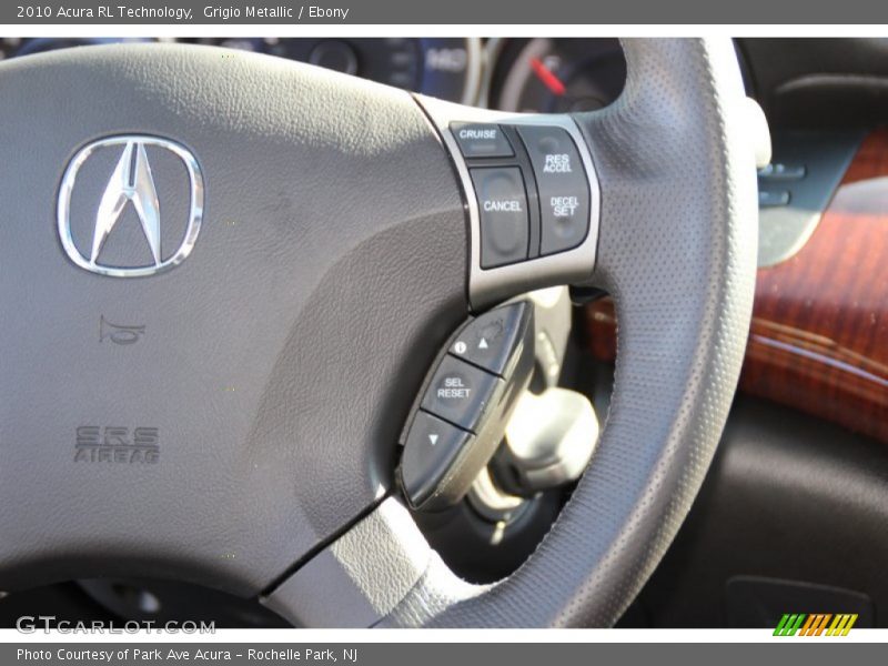 Grigio Metallic / Ebony 2010 Acura RL Technology