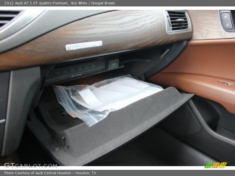 Ibis White / Nougat Brown 2012 Audi A7 3.0T quattro Premium
