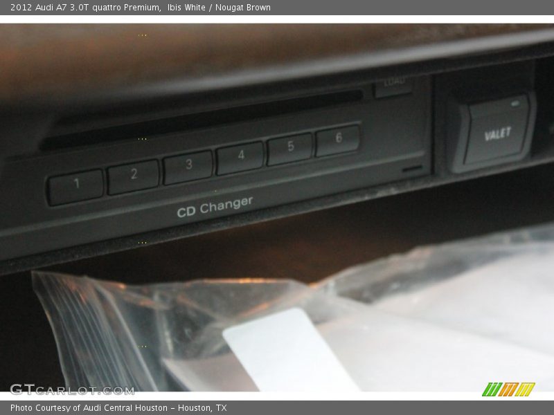 Ibis White / Nougat Brown 2012 Audi A7 3.0T quattro Premium