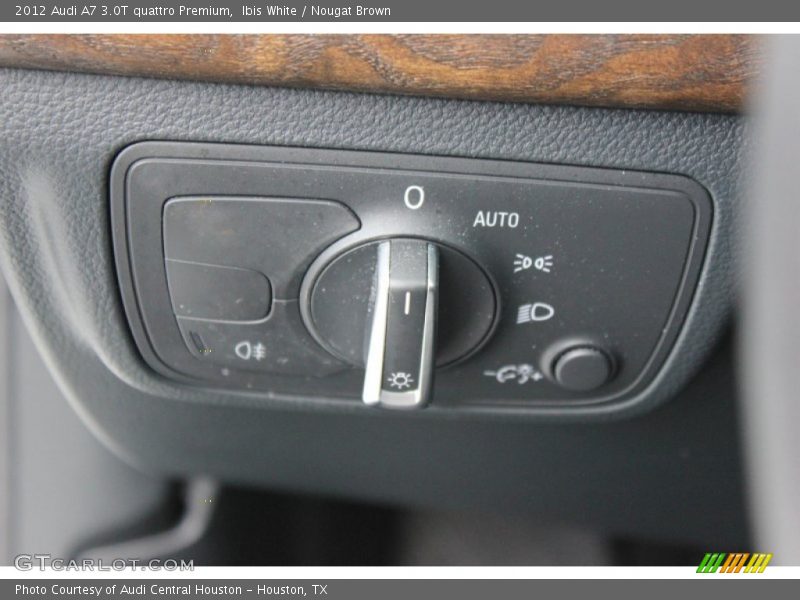 Ibis White / Nougat Brown 2012 Audi A7 3.0T quattro Premium