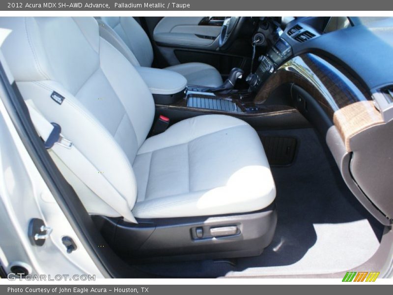 Palladium Metallic / Taupe 2012 Acura MDX SH-AWD Advance