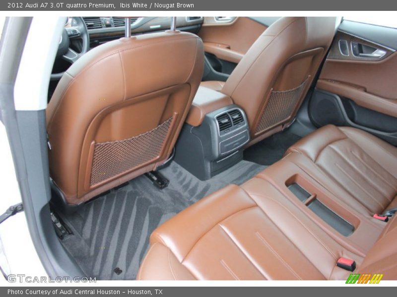 Ibis White / Nougat Brown 2012 Audi A7 3.0T quattro Premium