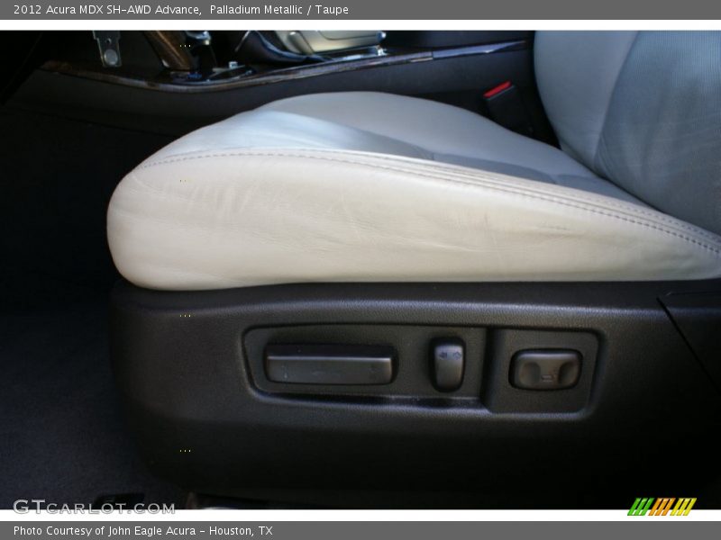 Palladium Metallic / Taupe 2012 Acura MDX SH-AWD Advance