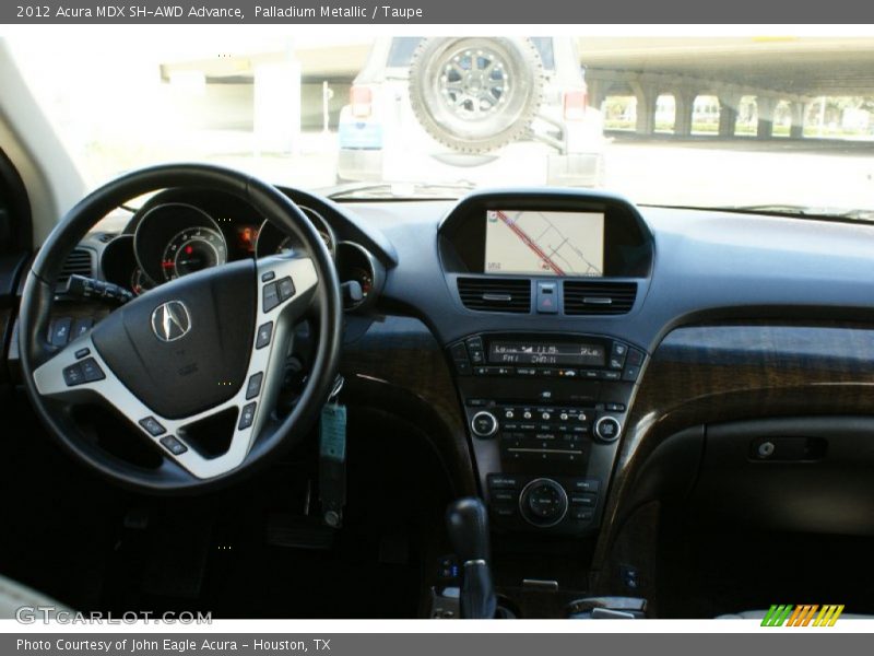 Palladium Metallic / Taupe 2012 Acura MDX SH-AWD Advance