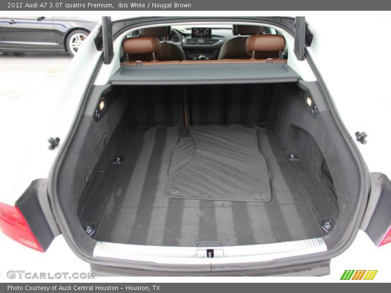 Ibis White / Nougat Brown 2012 Audi A7 3.0T quattro Premium