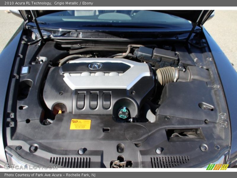 Grigio Metallic / Ebony 2010 Acura RL Technology