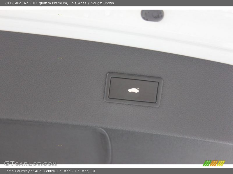 Ibis White / Nougat Brown 2012 Audi A7 3.0T quattro Premium