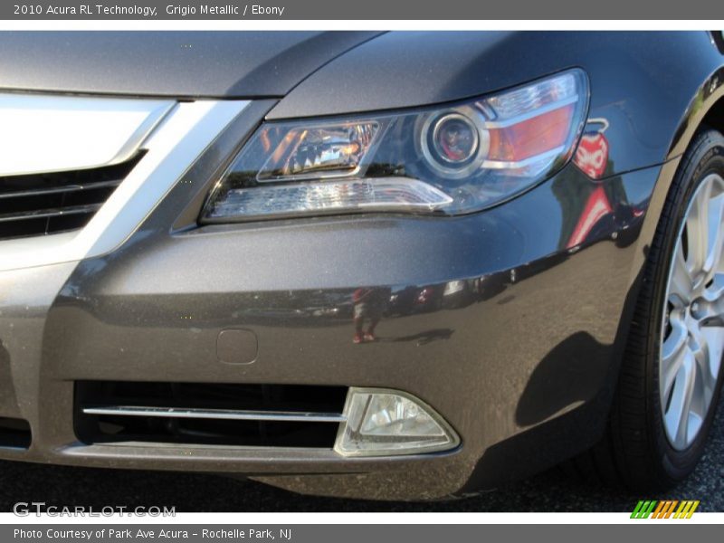Grigio Metallic / Ebony 2010 Acura RL Technology