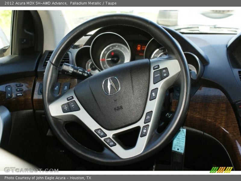 Palladium Metallic / Taupe 2012 Acura MDX SH-AWD Advance