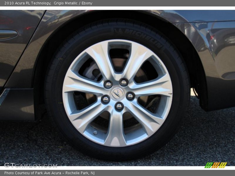 Grigio Metallic / Ebony 2010 Acura RL Technology