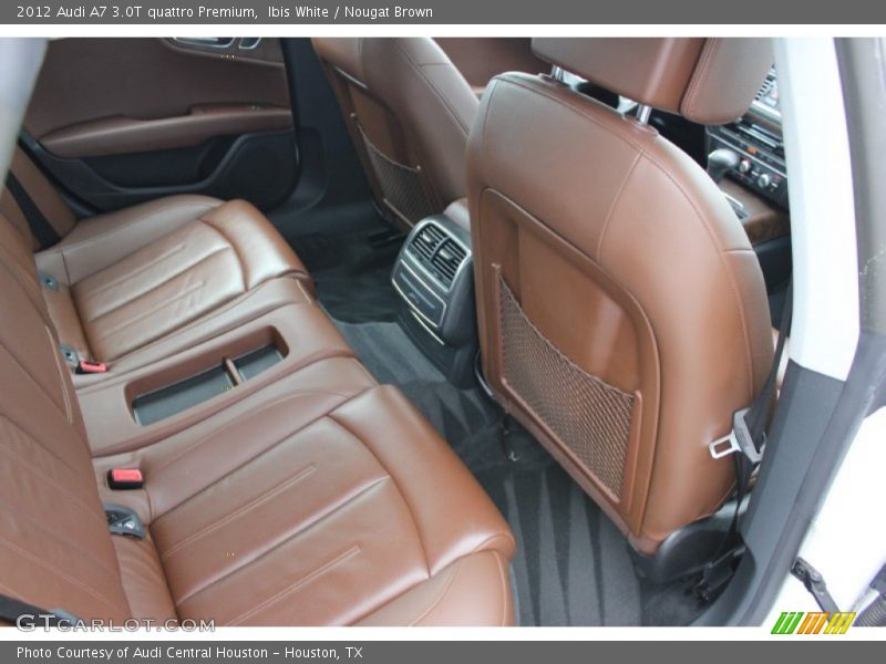 Ibis White / Nougat Brown 2012 Audi A7 3.0T quattro Premium