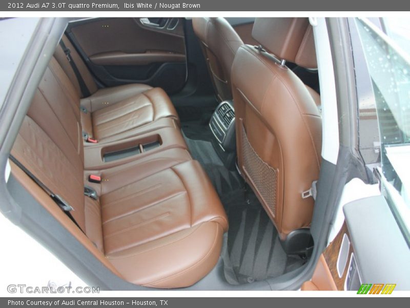 Ibis White / Nougat Brown 2012 Audi A7 3.0T quattro Premium
