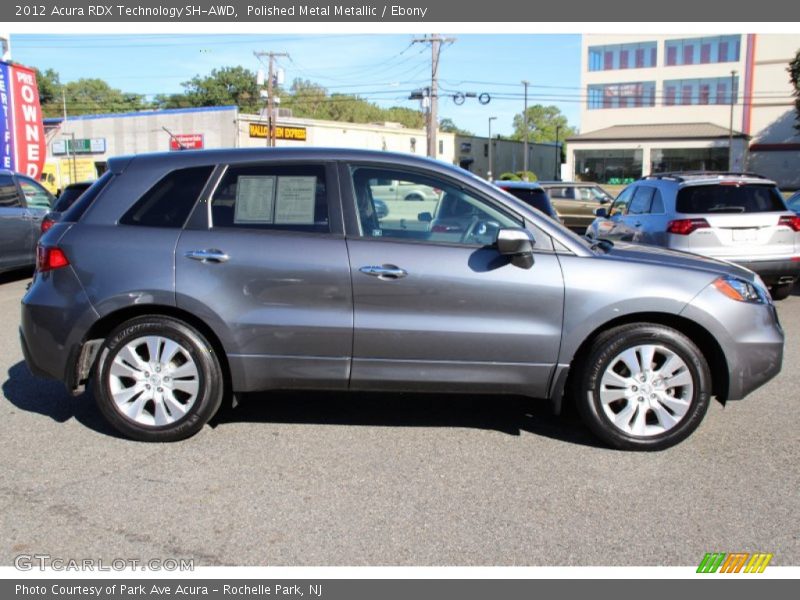 Polished Metal Metallic / Ebony 2012 Acura RDX Technology SH-AWD