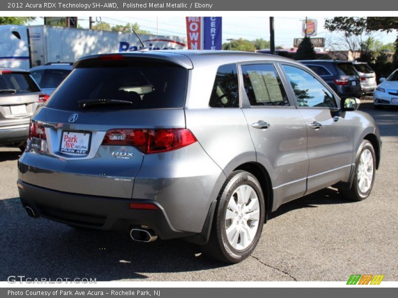 Polished Metal Metallic / Ebony 2012 Acura RDX Technology SH-AWD