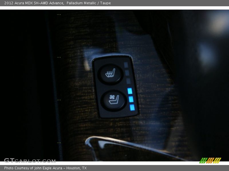 Palladium Metallic / Taupe 2012 Acura MDX SH-AWD Advance