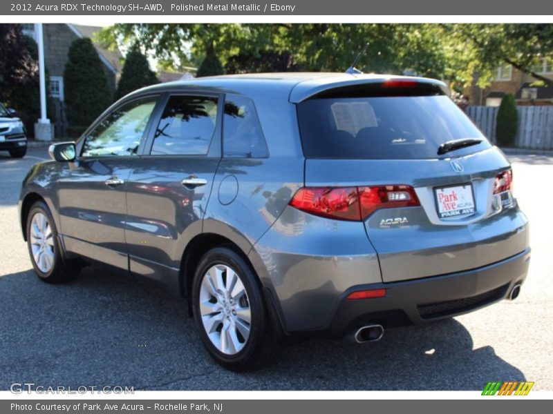 Polished Metal Metallic / Ebony 2012 Acura RDX Technology SH-AWD