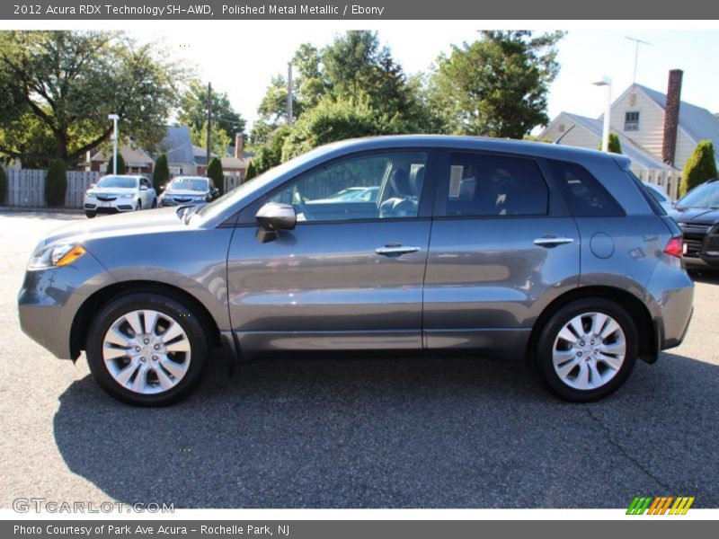 Polished Metal Metallic / Ebony 2012 Acura RDX Technology SH-AWD