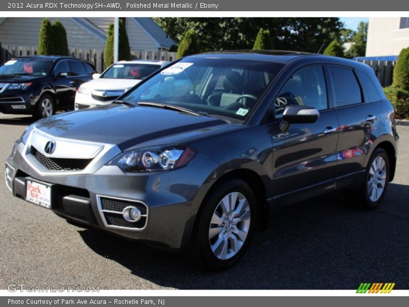 Polished Metal Metallic / Ebony 2012 Acura RDX Technology SH-AWD