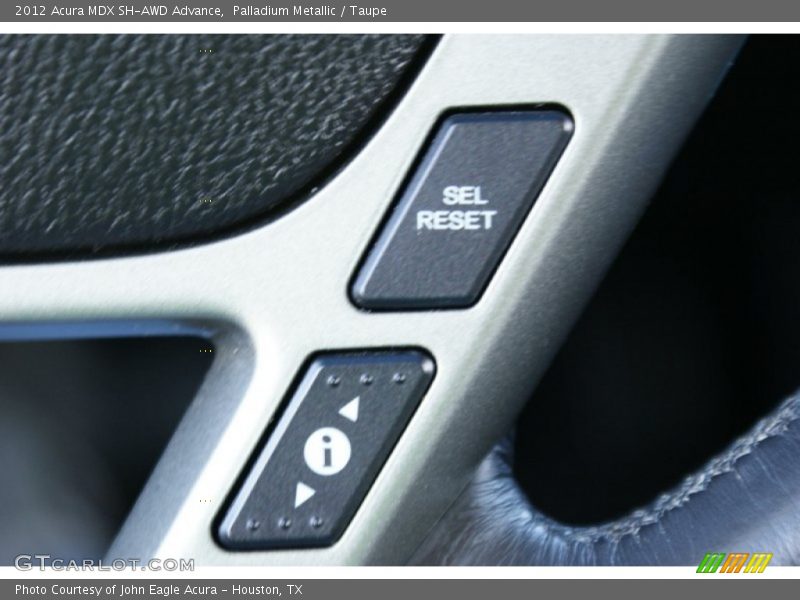 Palladium Metallic / Taupe 2012 Acura MDX SH-AWD Advance