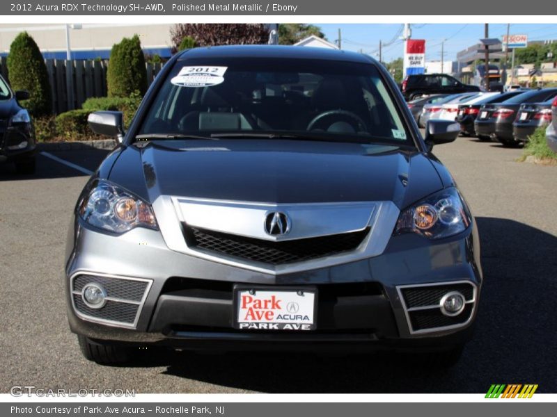 Polished Metal Metallic / Ebony 2012 Acura RDX Technology SH-AWD