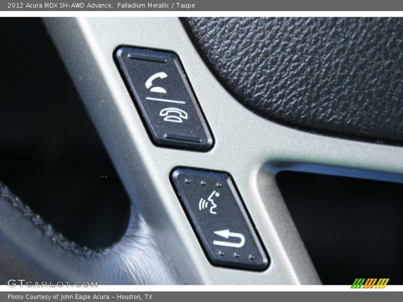 Palladium Metallic / Taupe 2012 Acura MDX SH-AWD Advance