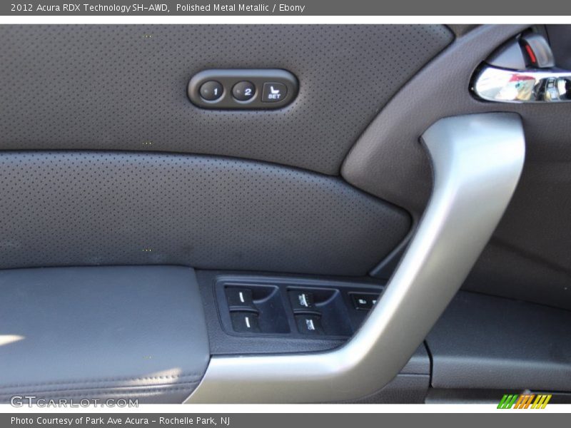 Polished Metal Metallic / Ebony 2012 Acura RDX Technology SH-AWD