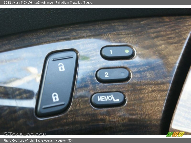 Palladium Metallic / Taupe 2012 Acura MDX SH-AWD Advance