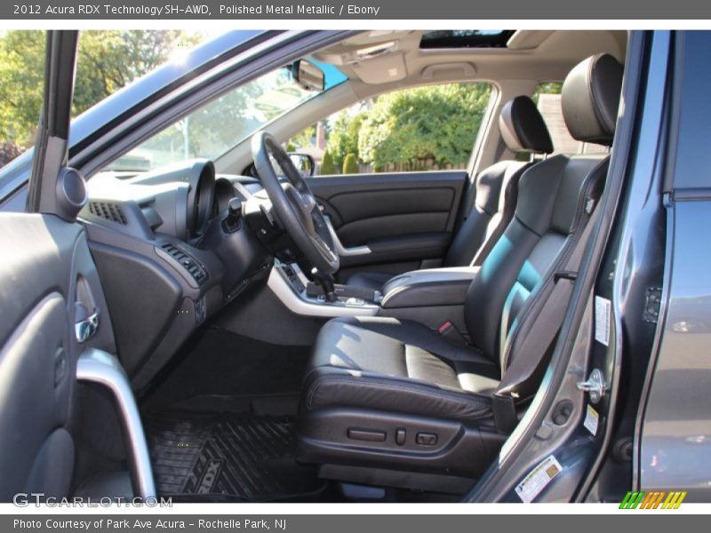 Polished Metal Metallic / Ebony 2012 Acura RDX Technology SH-AWD